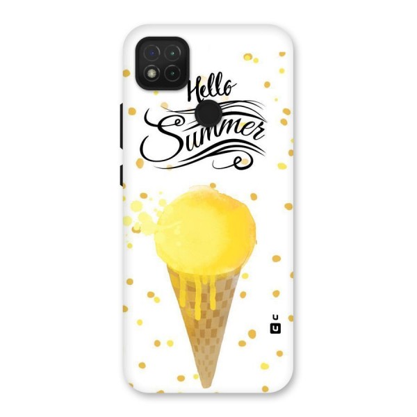 Ice Cream Summer Back Case for Redmi 9C