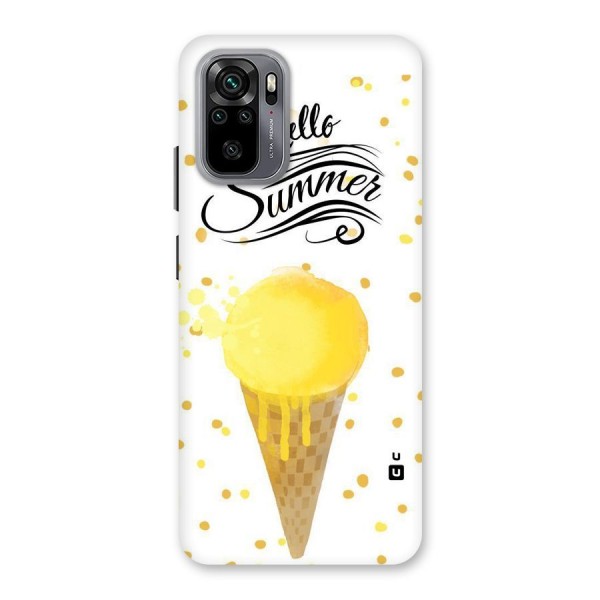 Ice Cream Summer Back Case for Redmi Note 10