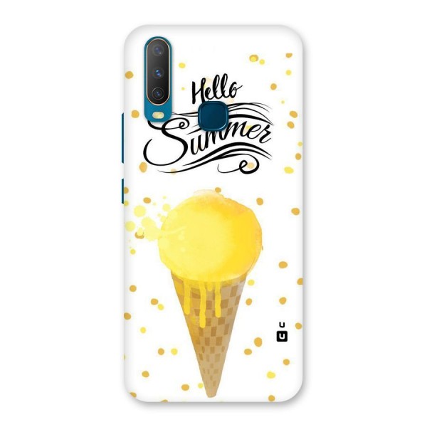 Ice Cream Summer Back Case for Vivo Y17