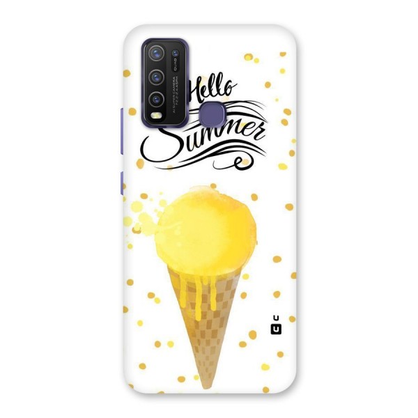 Ice Cream Summer Back Case for Vivo Y30