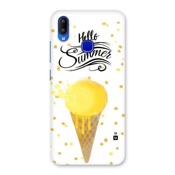 Ice Cream Summer Back Case for Vivo Y91