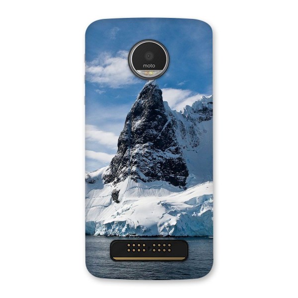 Ice Mountains Back Case for Moto Z Play