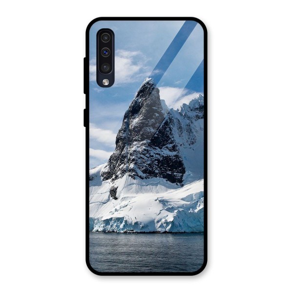 Ice Mountains Glass Back Case for Galaxy A50s