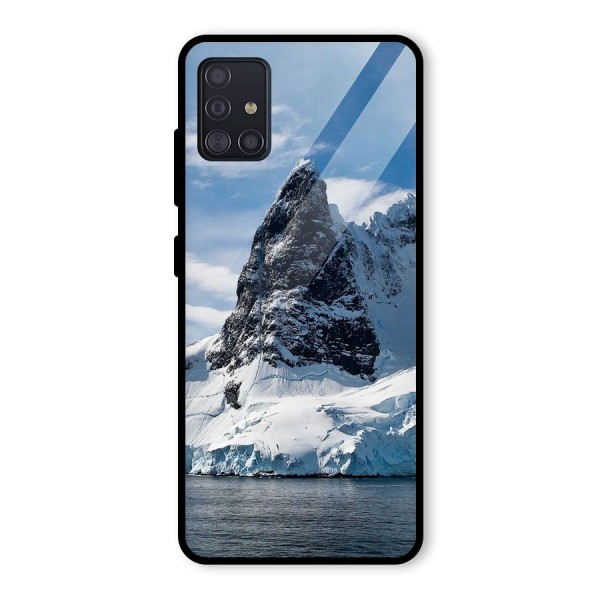 Ice Mountains Glass Back Case for Galaxy A51