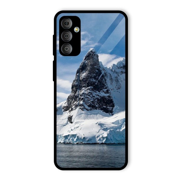 Ice Mountains Glass Back Case for Galaxy F23