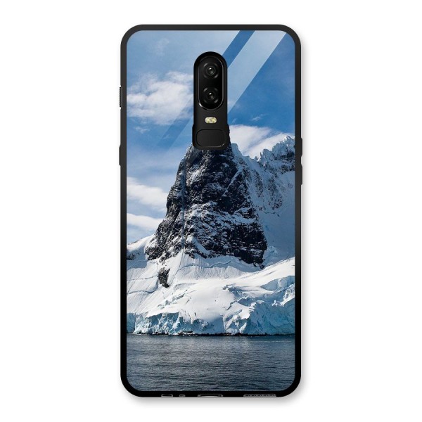 Ice Mountains Glass Back Case for OnePlus 6