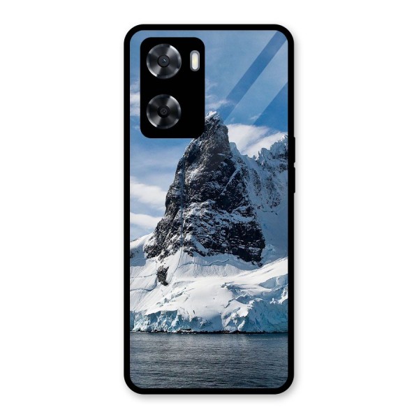 Ice Mountains Glass Back Case for Oppo A57 2022