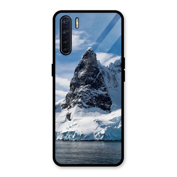 Ice Mountains Glass Back Case for Oppo F15