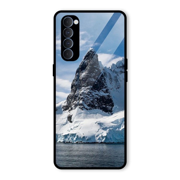 Ice Mountains Glass Back Case for Oppo Reno4 Pro