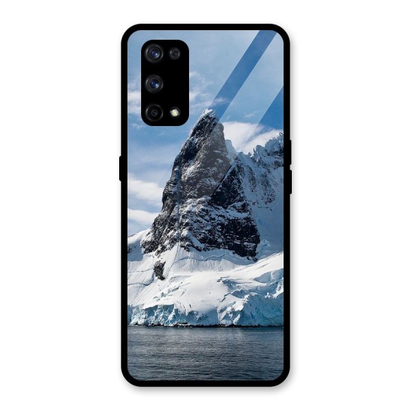 Ice Mountains Glass Back Case for Realme X7 Pro