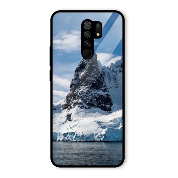 Ice Mountains Glass Back Case for Redmi 9 Prime