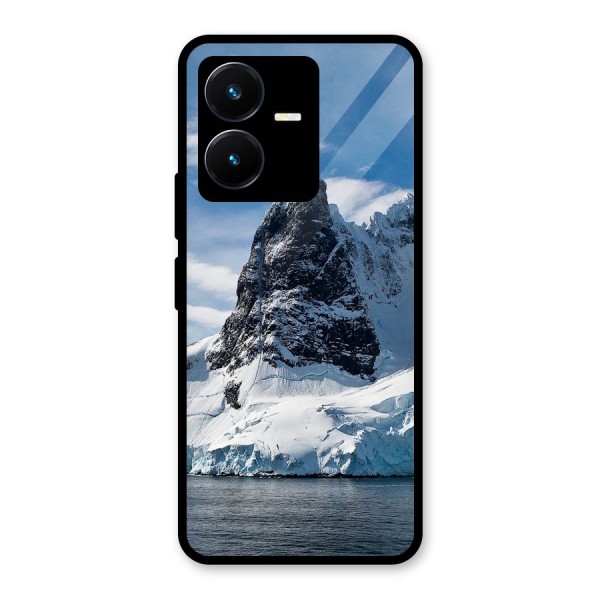 Ice Mountains Glass Back Case for Vivo Y22