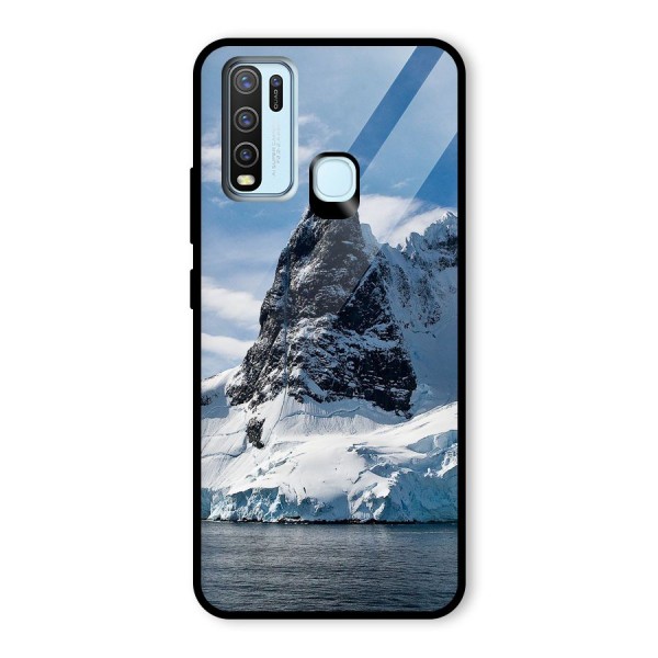 Ice Mountains Glass Back Case for Vivo Y30