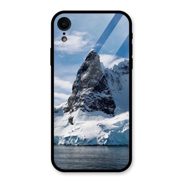 Ice Mountains Glass Back Case for XR