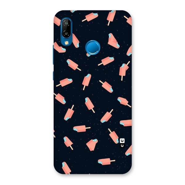 Icy Pattern Back Case for Huawei P20 Lite