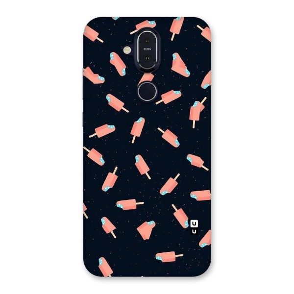 Icy Pattern Back Case for Nokia 8.1