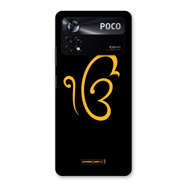 Ik Onkar Back Case for Poco X4 Pro 5G