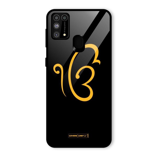 Ik Onkar Glass Back Case for Galaxy M31