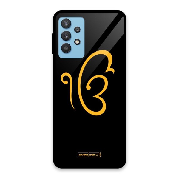 Ik Onkar Glass Back Case for Galaxy M32 5G