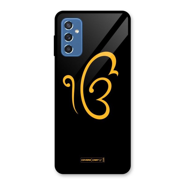 Ik Onkar Glass Back Case for Galaxy M52 5G