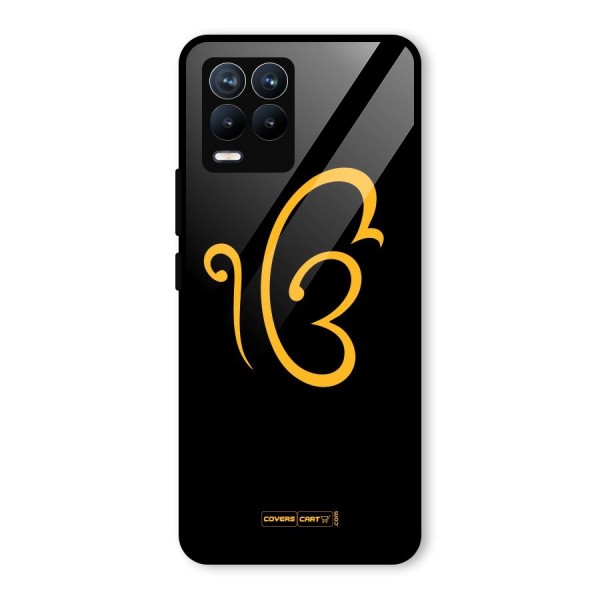 Ik Onkar Glass Back Case for Realme 8 Pro