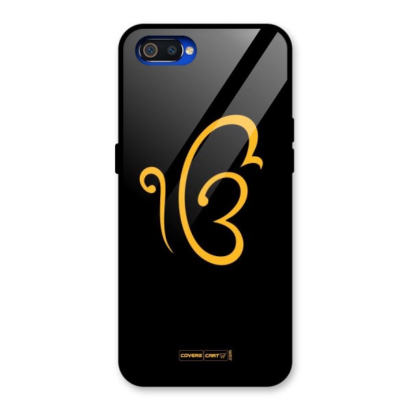 Ik Onkar Glass Back Case for Realme C2