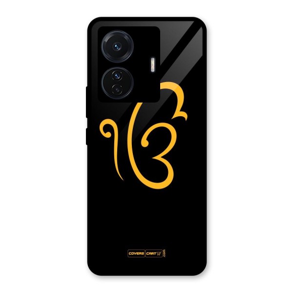 Ik Onkar Glass Back Case for Vivo T1 Pro