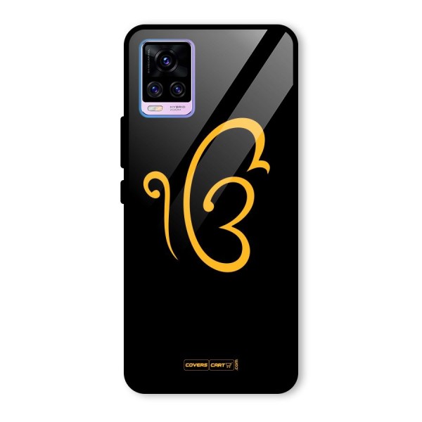 Ik Onkar Glass Back Case for Vivo V20 Pro