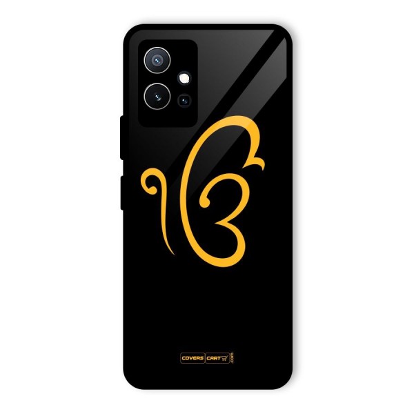 Ik Onkar Glass Back Case for Vivo iQOO Z6