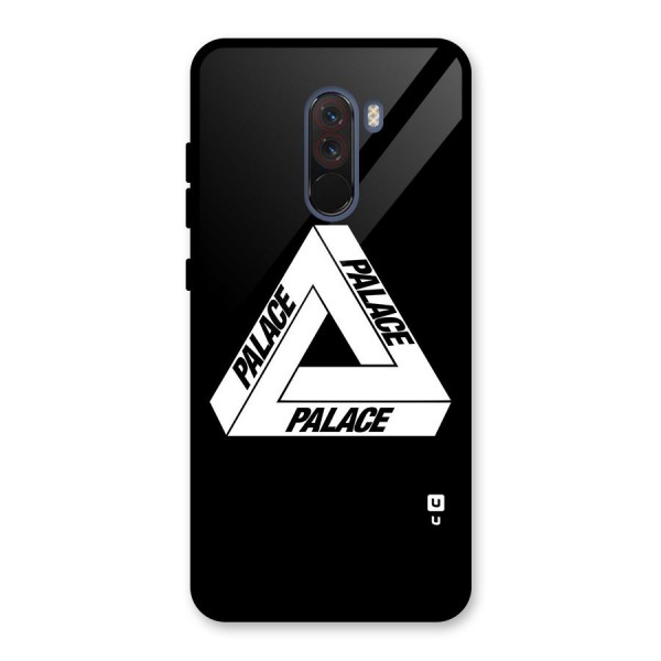 Impossible Triangle Palace Glass Back Case for Poco F1