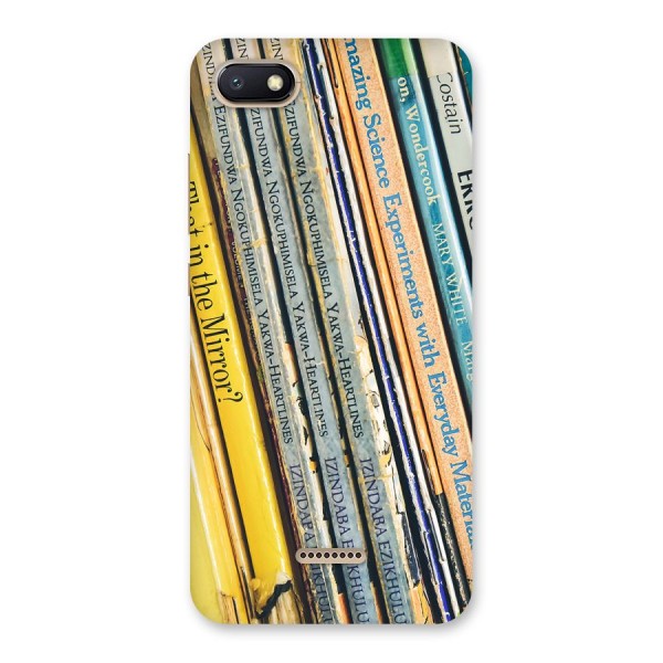 In Love with Books Back Case for Redmi 6A