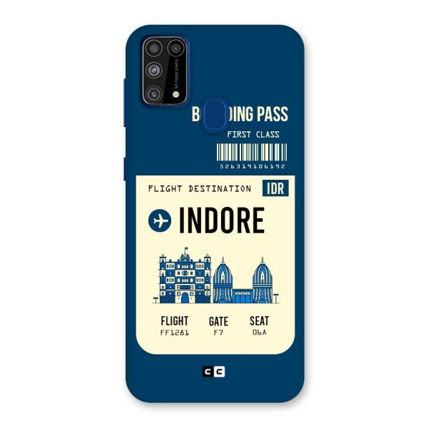 Indore Boarding Pass Back Case for Galaxy F41