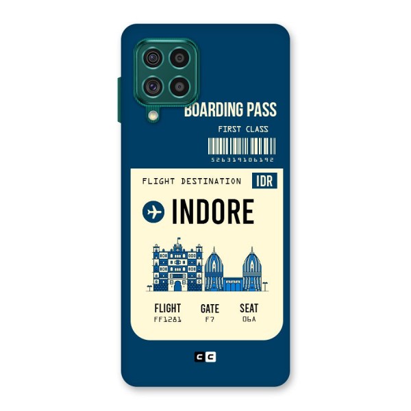 Indore Boarding Pass Back Case for Galaxy F62