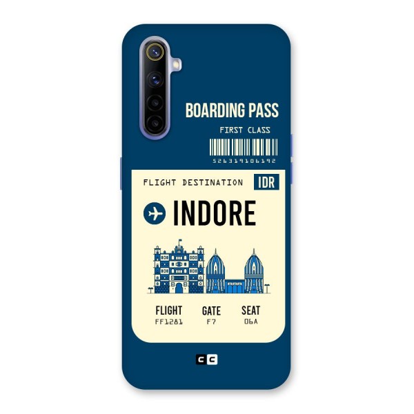 Indore Boarding Pass Back Case for Realme 6i