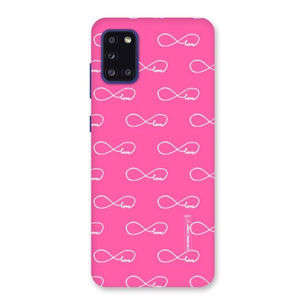 Infinity Love Back Case for Galaxy A31