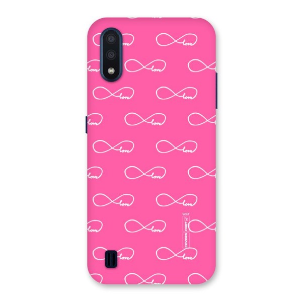 Infinity Love Back Case for Galaxy M01