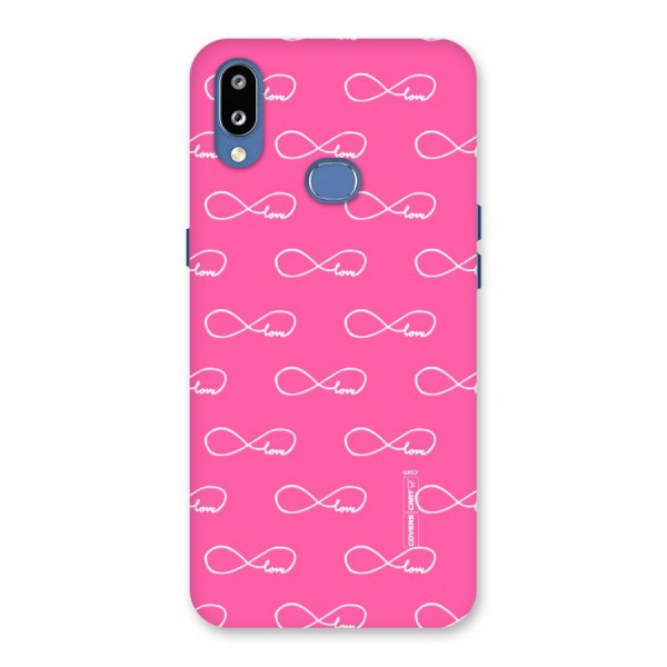 Infinity Love Back Case for Galaxy M01s