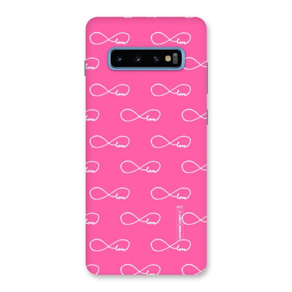 Infinity Love Back Case for Galaxy S10 Plus