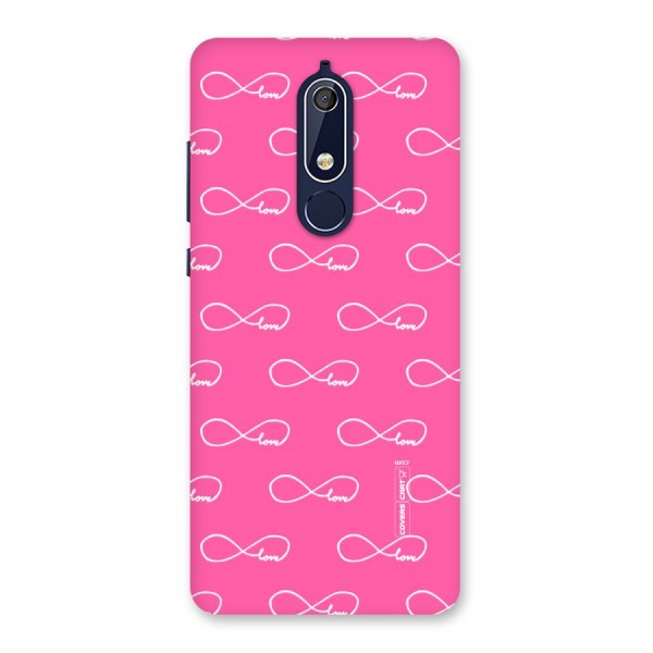 Infinity Love Back Case for Nokia 5.1