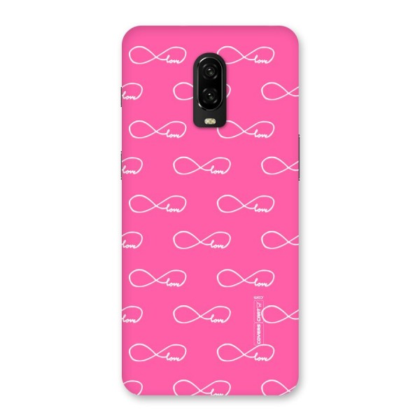 Infinity Love Back Case for OnePlus 6T