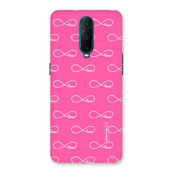 Infinity Love Back Case for Oppo R17 Pro