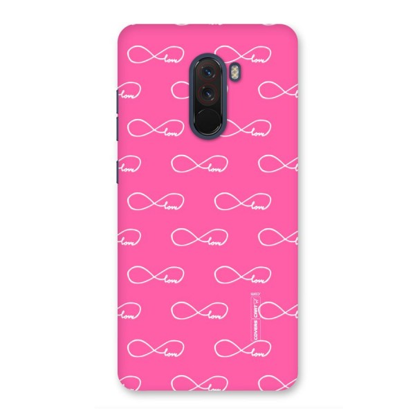 Infinity Love Back Case for Poco F1