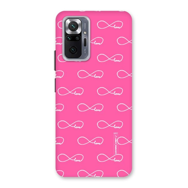 Infinity Love Back Case for Redmi Note 10 Pro
