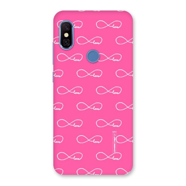 Infinity Love Back Case for Redmi Note 6 Pro