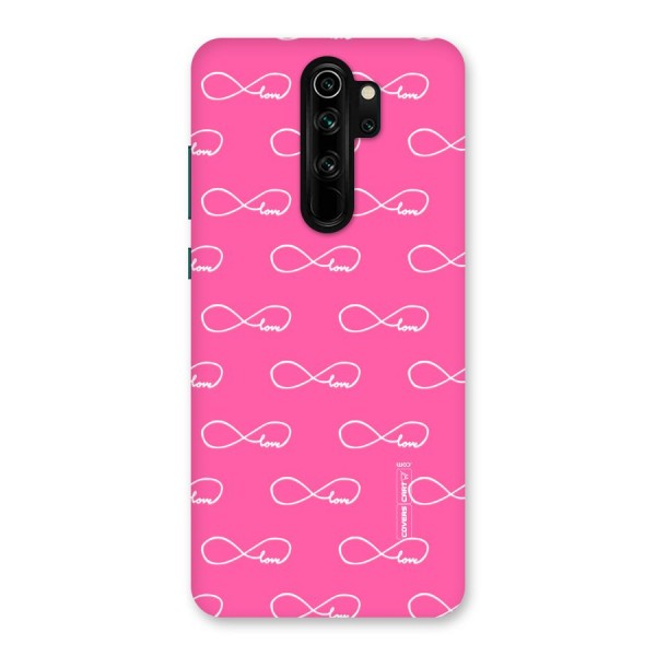 Infinity Love Back Case for Redmi Note 8 Pro