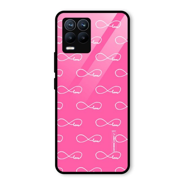 Infinity Love Glass Back Case for Realme 8