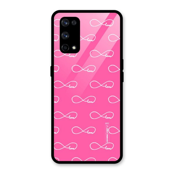 Infinity Love Glass Back Case for Realme X7 Pro