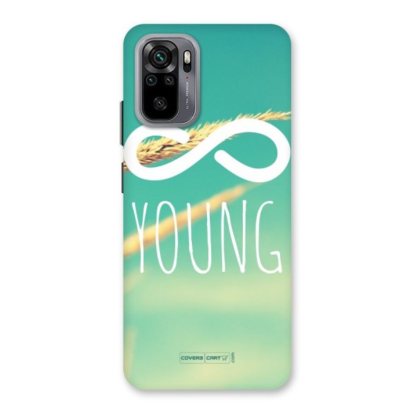 Infinity Young Back Case for Redmi Note 10