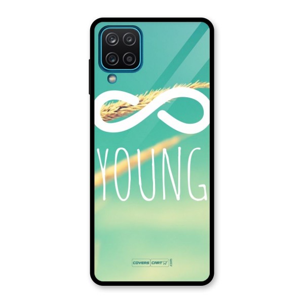 Infinity Young Glass Back Case for Galaxy A12