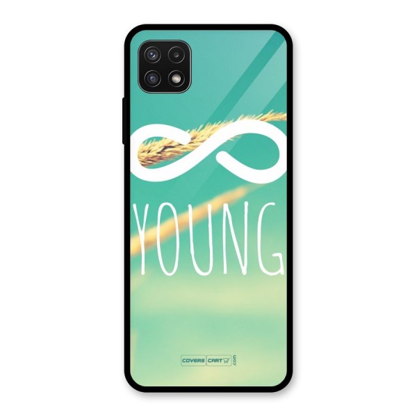 Infinity Young Glass Back Case for Galaxy A22 5G